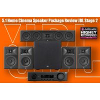 Огляд комплекту акустики для домашнього кінотеатру 5.1 JBL Stage 2